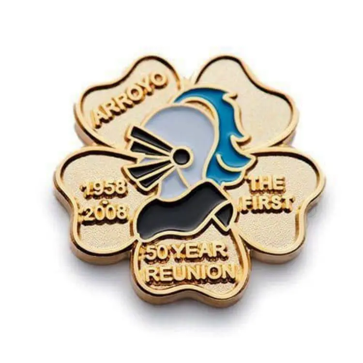 Picture of Embossed Soft Enamel Pins