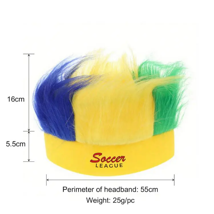 Picture of 3 Colors Headband Wig