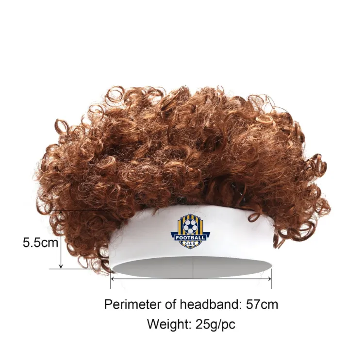 Picture of Solid Afro Headband Wig