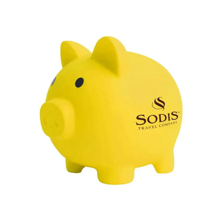 Picture of PVC Piggy Coin Bank