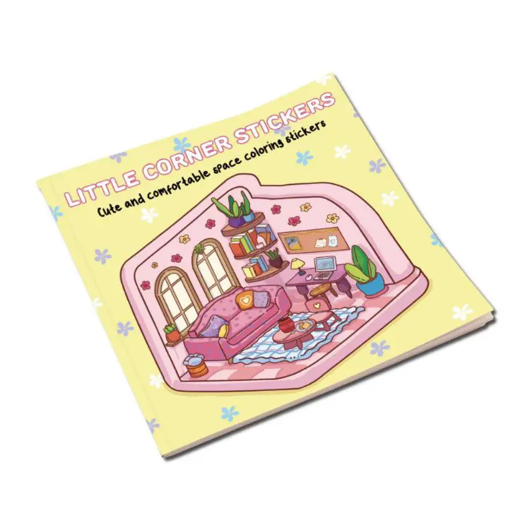 Picture of 14x14cm Custom Colouring Books