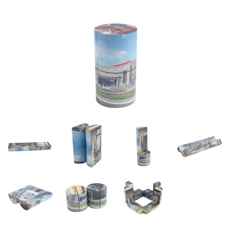 Picture of 3D Flips Cylinder Magic Cube