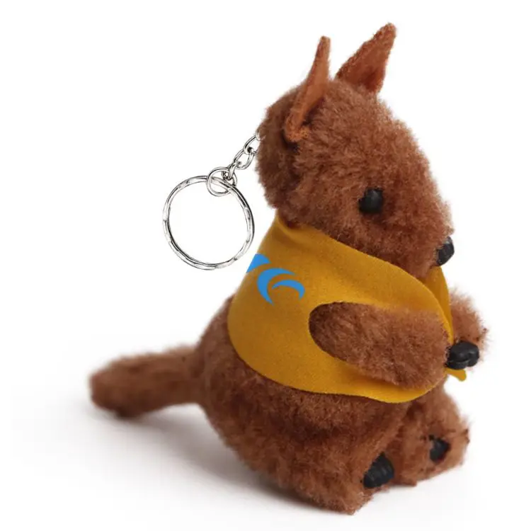 Picture of Kangaroo Clip on Stuffed Plush Toy