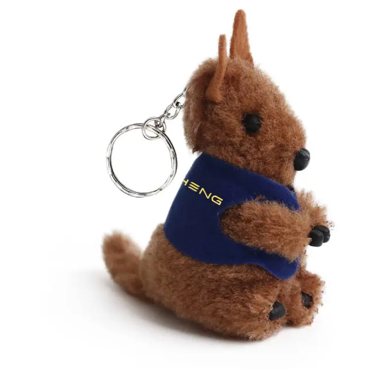 Picture of Kangaroo Clip on Stuffed Plush Toy