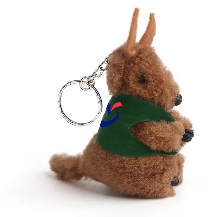 Picture of Kangaroo Clip on Stuffed Plush Toy