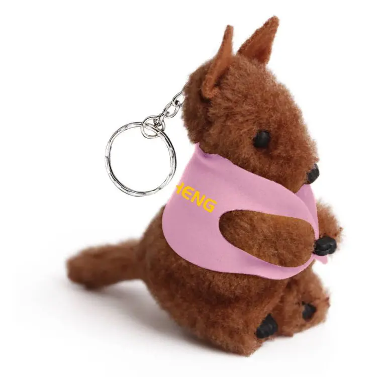 Picture of Kangaroo Clip on Stuffed Plush Toy