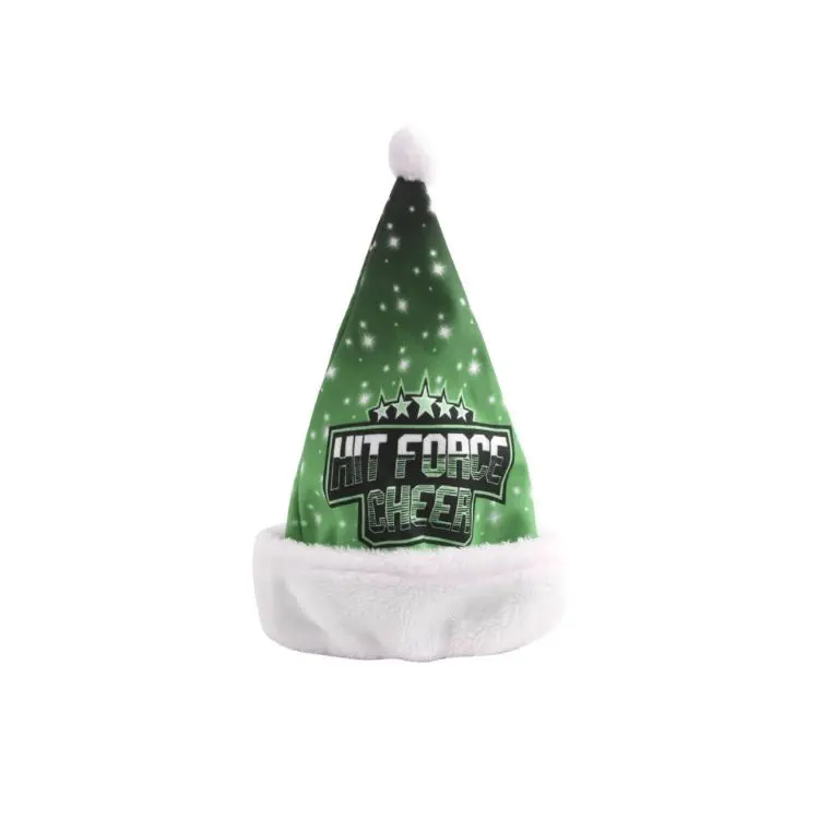 Picture of Full Colour Premium Regular Santa Hat