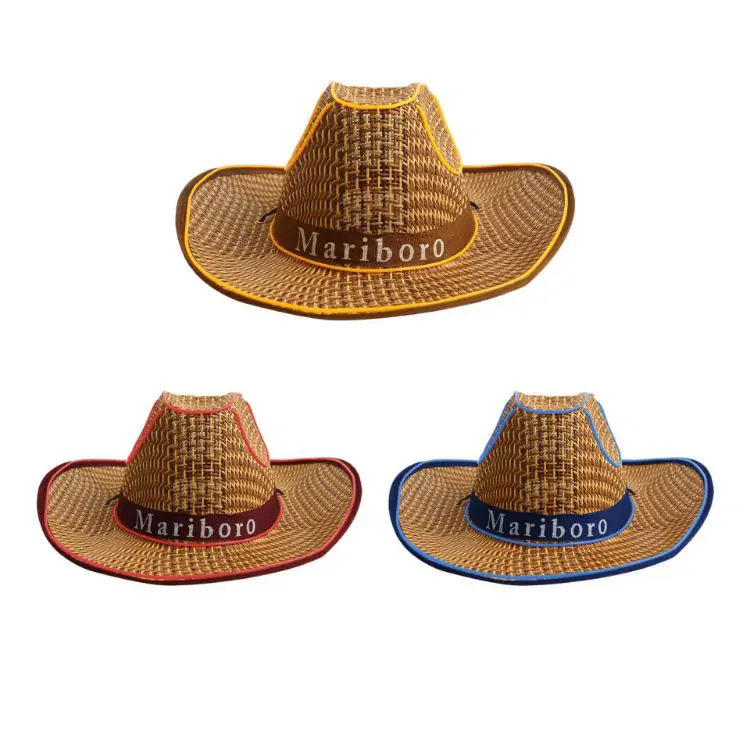 Picture of Light Up Straw Hats
