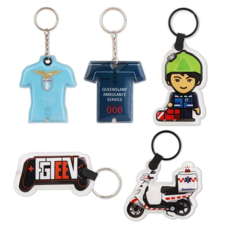 Picture of PVC LED Keyring