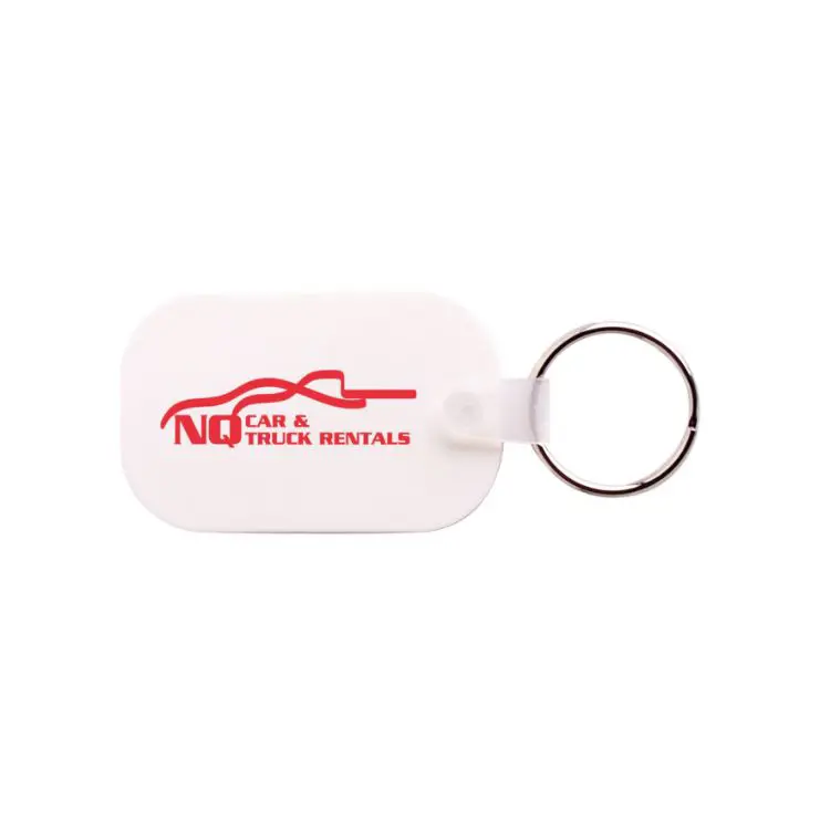 Picture of Oblong Durasoft Keyring