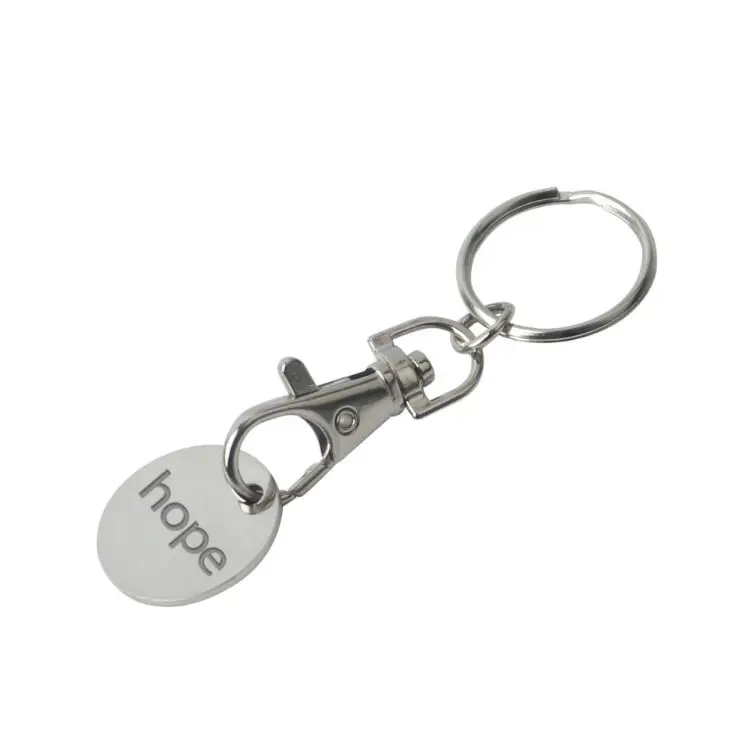 Picture of Enamel Trolley Coin Keyring