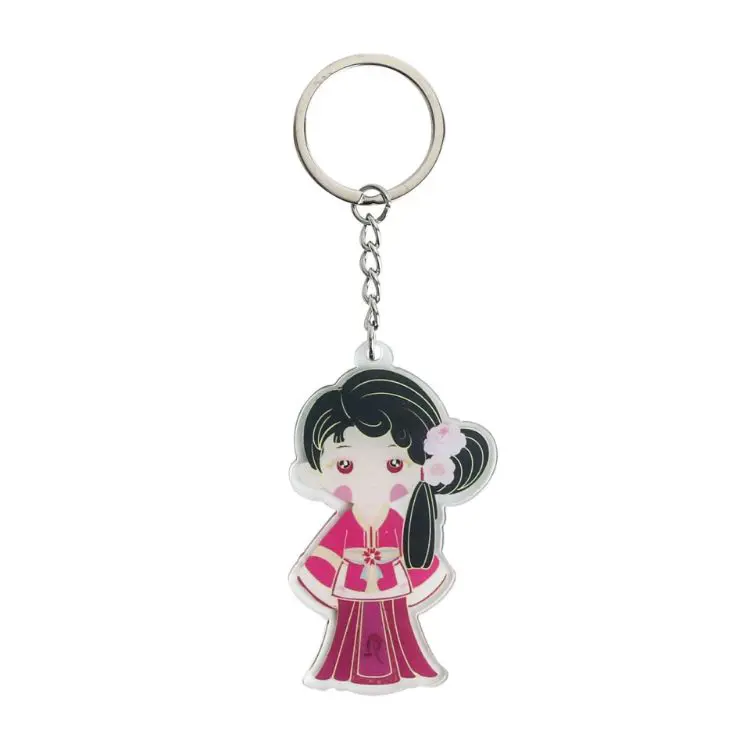 Picture of Custom Shape Acrylic Keyring