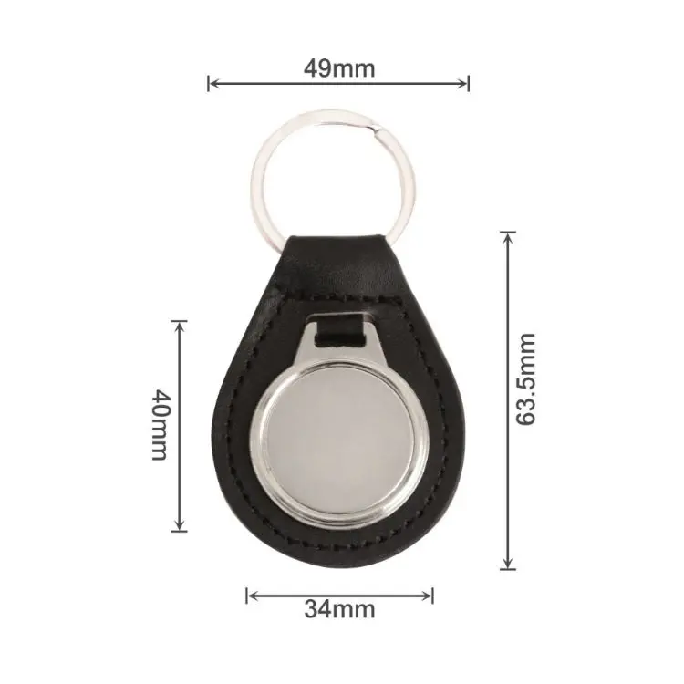 Picture of PU Leather Metal Keyring D