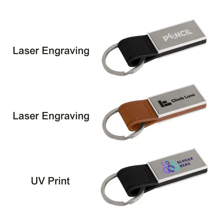 Picture of PU Leather Metal Keyring C