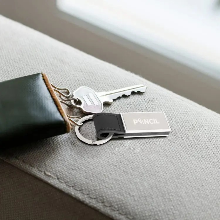 Picture of PU Leather Metal Keyring C