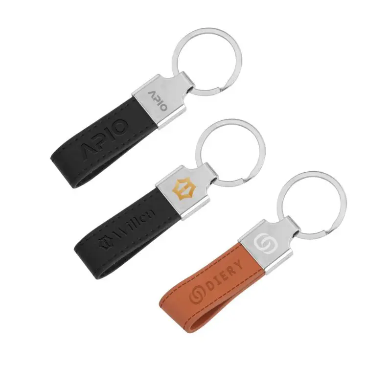 Picture of PU Leather Metal Keyring E
