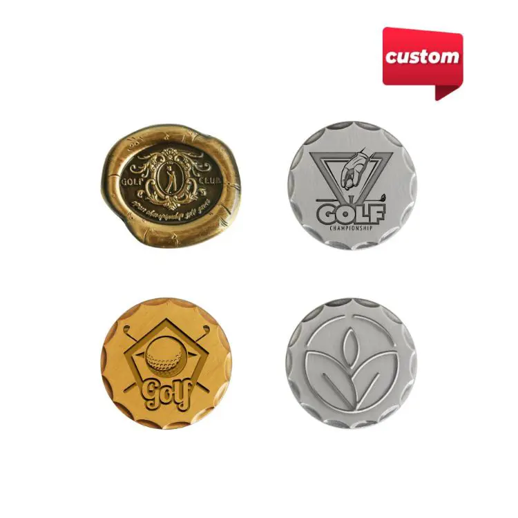 Picture of 40mm Custom Antique Golf Ball Marker