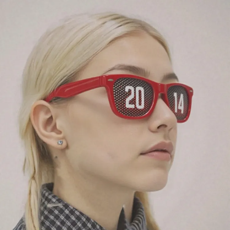 Picture of Pinhole Sticker Sunglasses