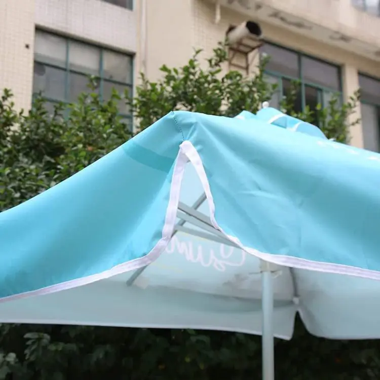 Picture of 2x2m Square Sublimation Patio Umbrellas With Valances