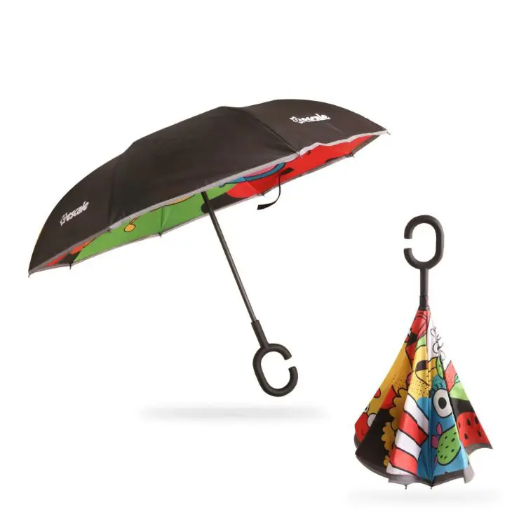 Picture of Reversible Folding Umbrella