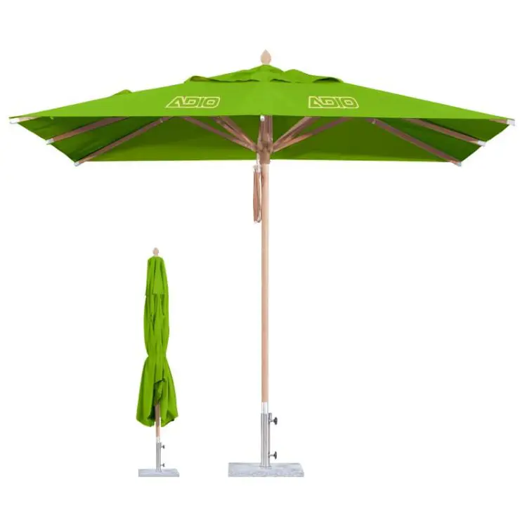 Picture of 3x3m Wind-resistant Square Stock Colour Outdoor Umbrella