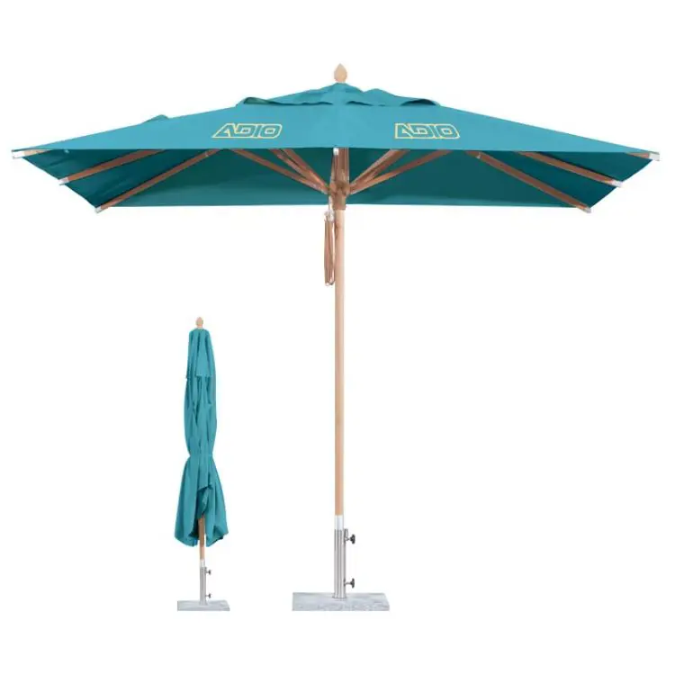 Picture of 2.5x2.5m Wind-resistant Square Stock Colour Outdoor Umbrella