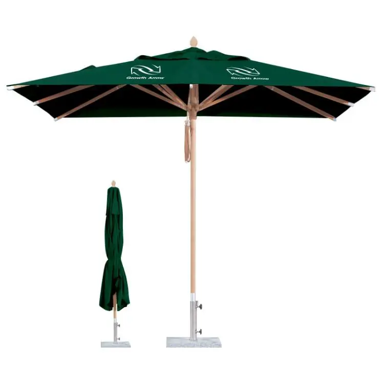 Picture of 2.5x2.5m Wind-resistant Square Stock Colour Outdoor Umbrella