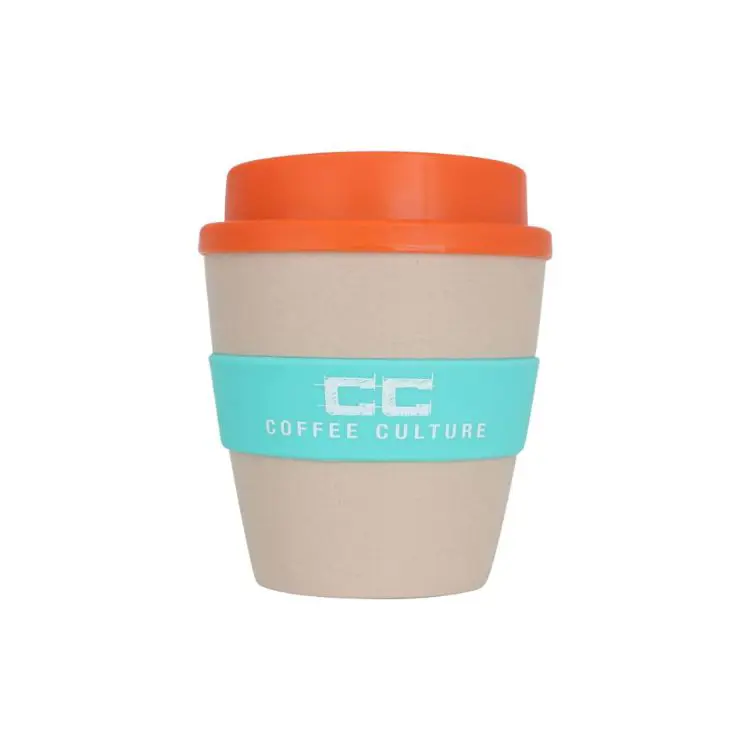 Picture of 250ml Natural rice husk fibre Coffee Cup