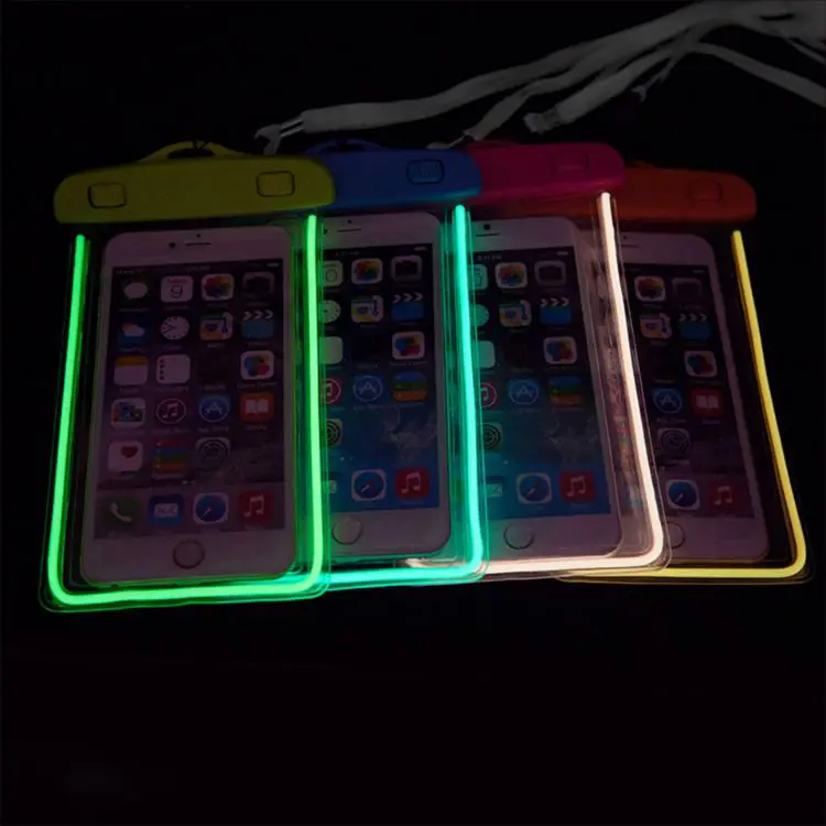 Picture of Universal Fluorescent Armband Cover Waterproof Phone Bag