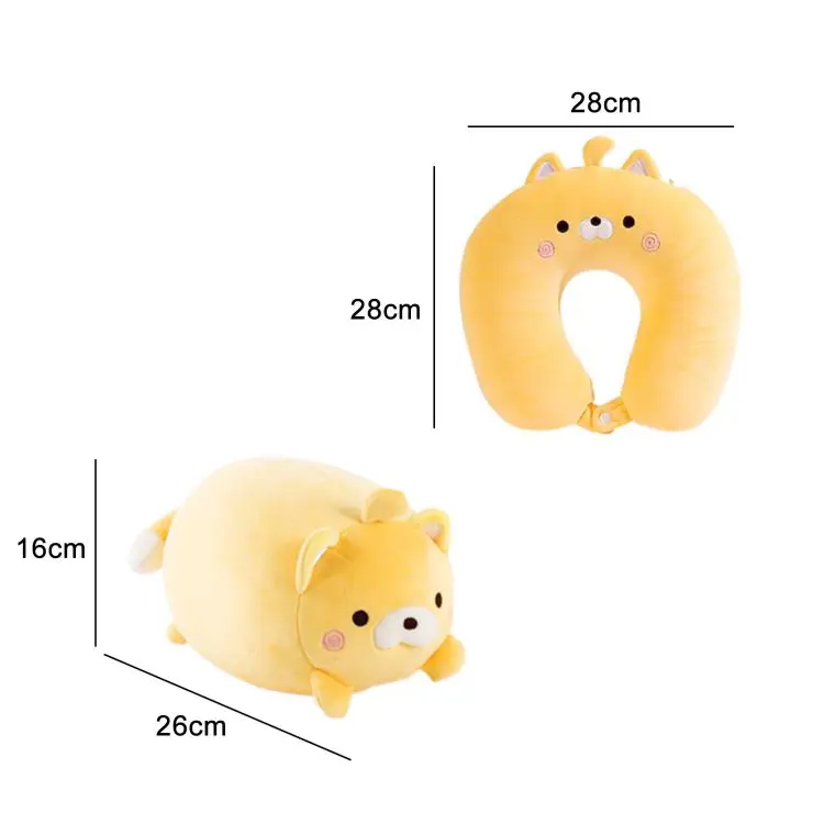 Picture of Cat Shaped 2 In 1 Travel Pillow