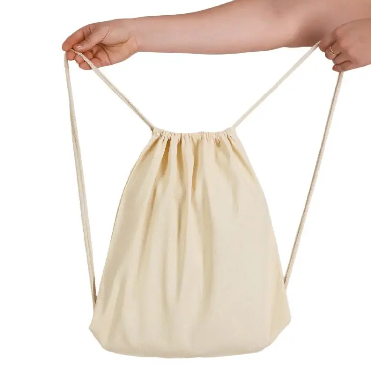 Picture of Calico Drawstring Library Backpack