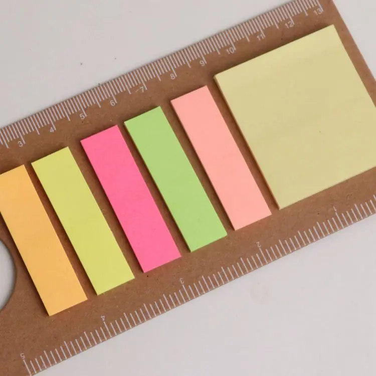 Picture of Bookmark Ruler Sticky Note Pad