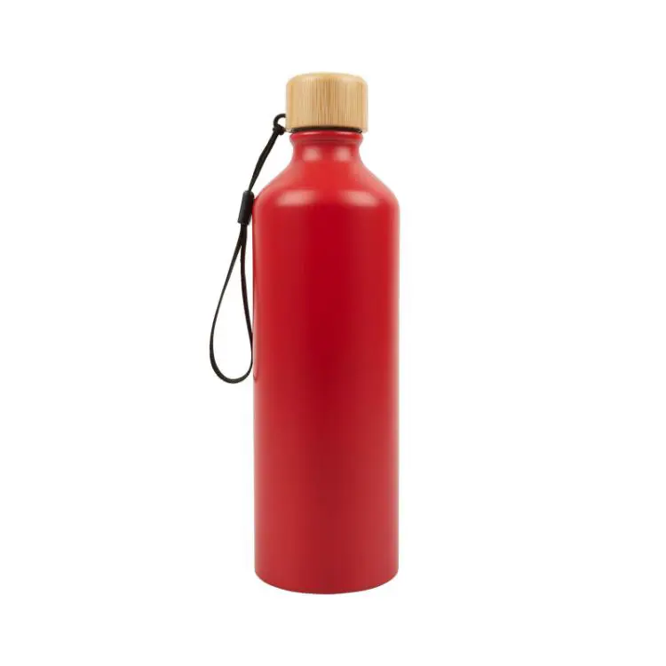 Picture of Gelato Aluminium Bottle with Bamboo Lid
