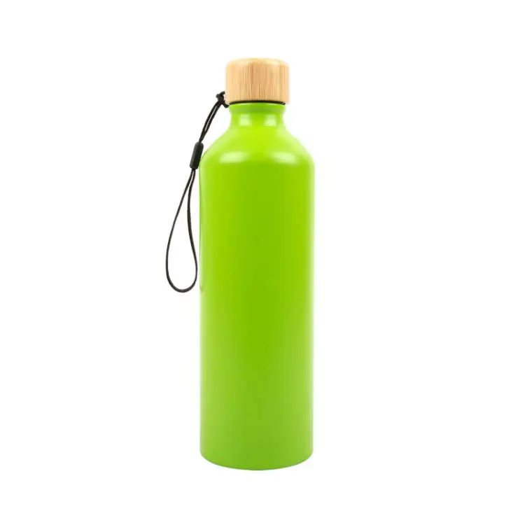 Picture of Gelato Aluminium Bottle with Bamboo Lid