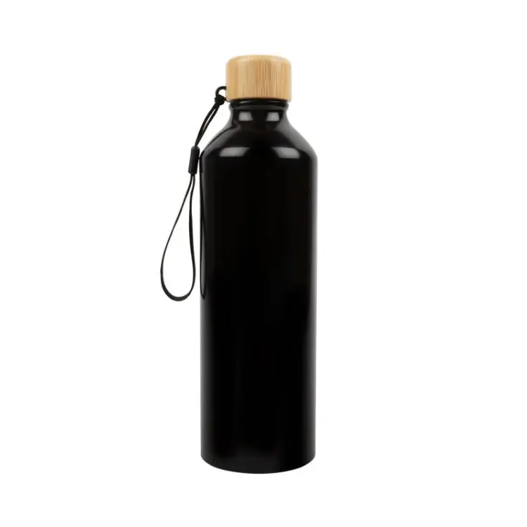 Picture of Gelato Aluminium Bottle with Bamboo Lid