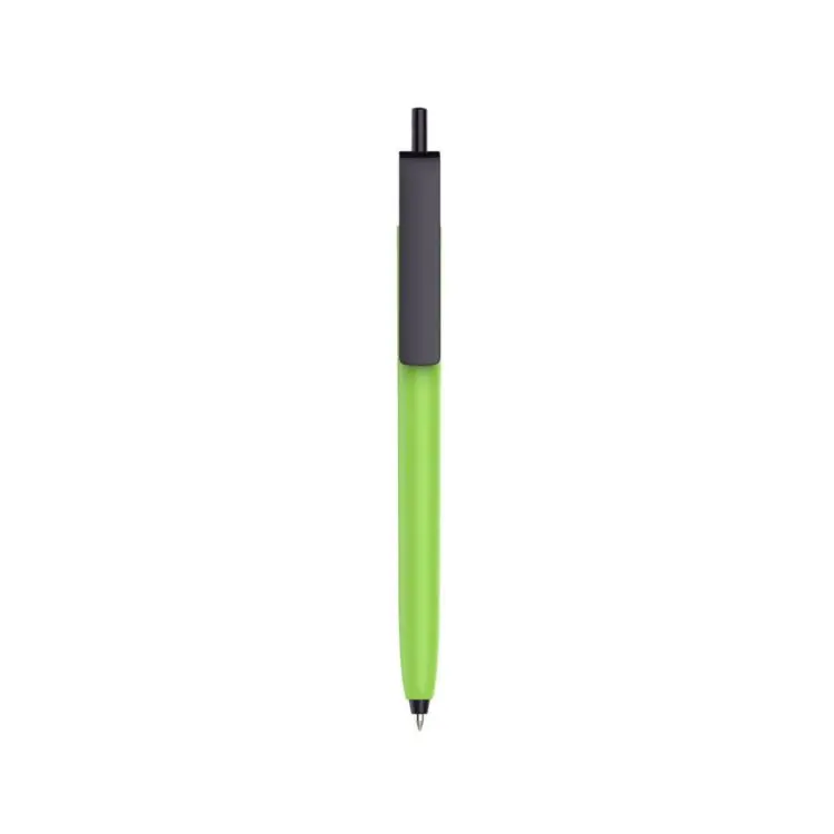 Picture of Push Button Pen - Colour Barrel with Black Cap
