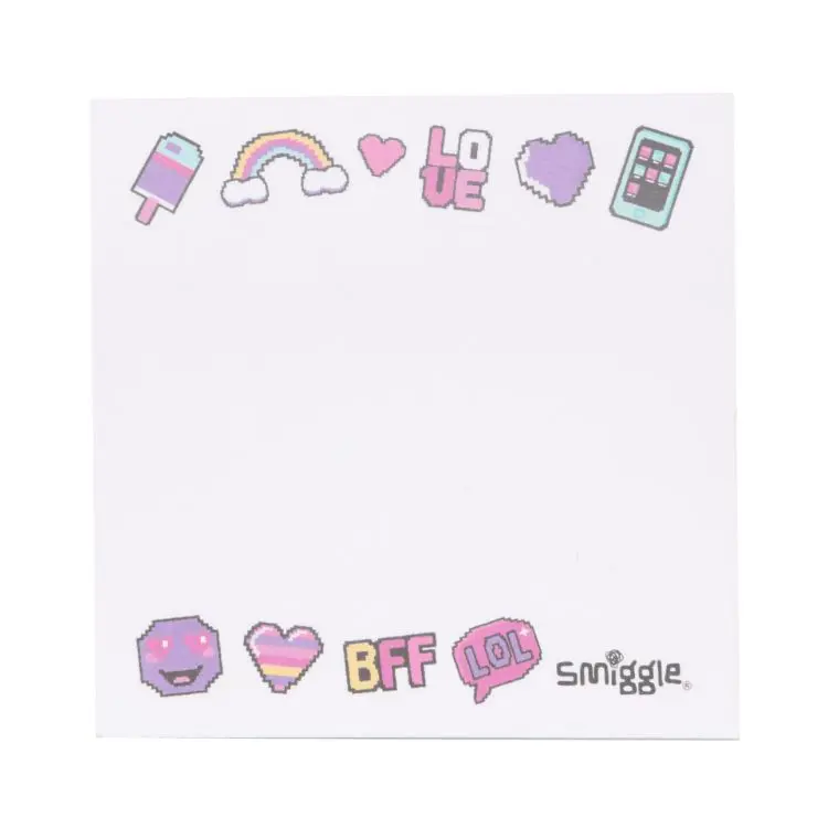 Picture of Custom Shaped Sticky Note Memo Pads