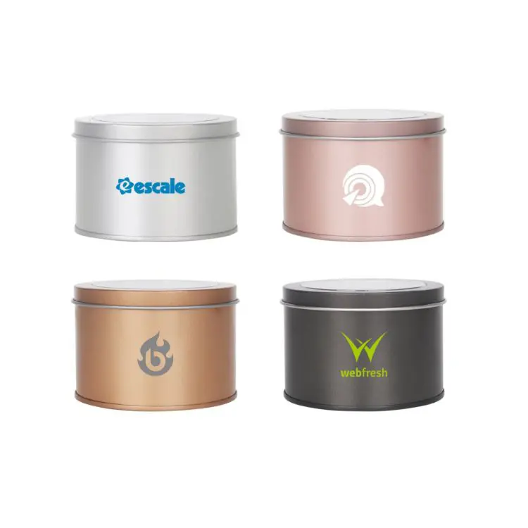 Picture of Medium Tin can with  Transparent Window (90 x 60mm)