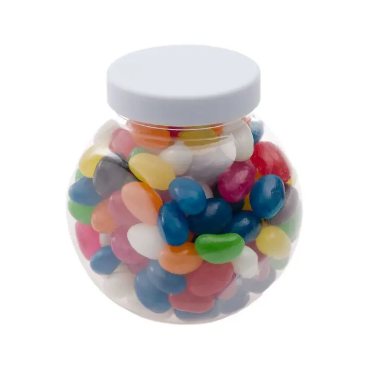 Picture of Assorted Colour Mini Jelly Beans in Container