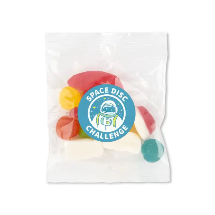 Picture of Assorted Jelly Party Mix in 50 Gram Cello Bag