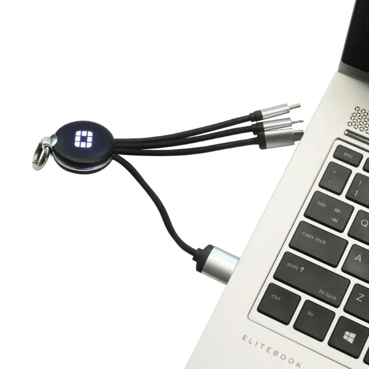 Picture of Round Shaped Light Up Charging Cable