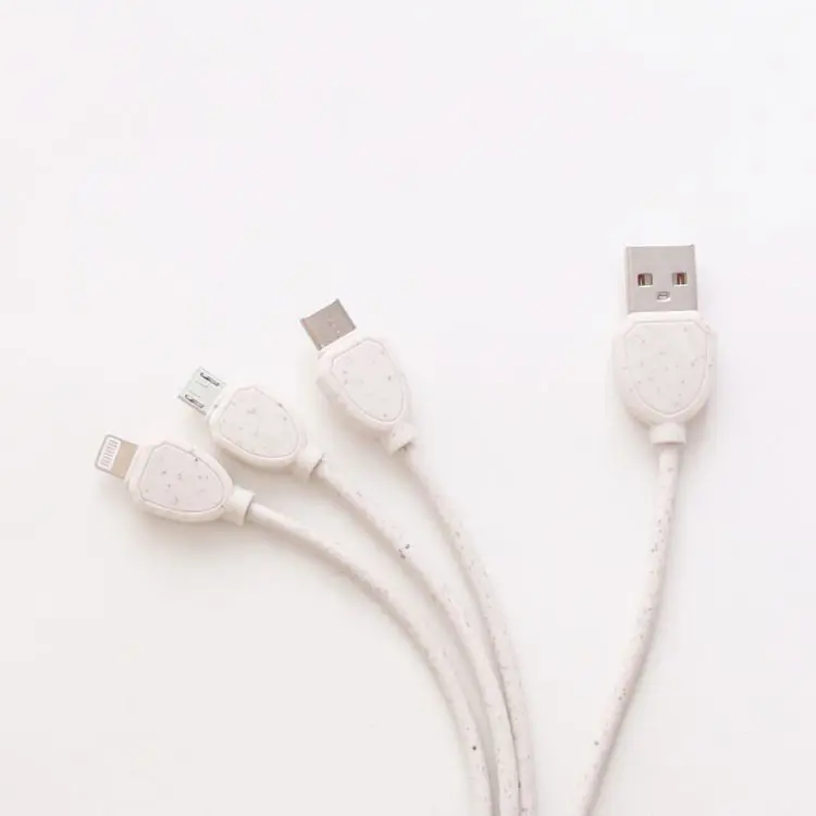 Picture of Wheat Straw Charging Cable - Square Shape A