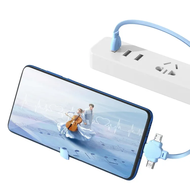 Picture of 3-In-1 Retractable Portable Charging Cable