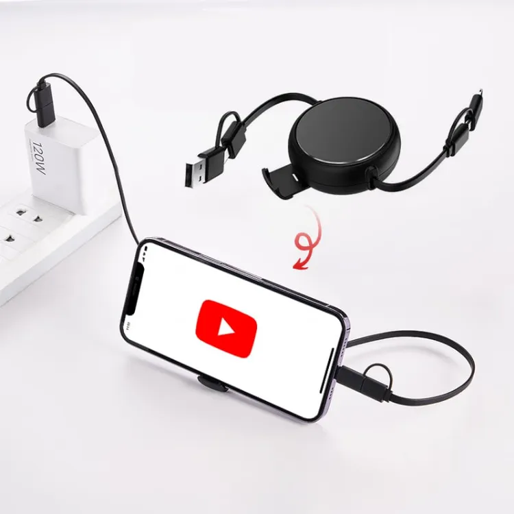 Picture of Retractable Portable Charging Cable