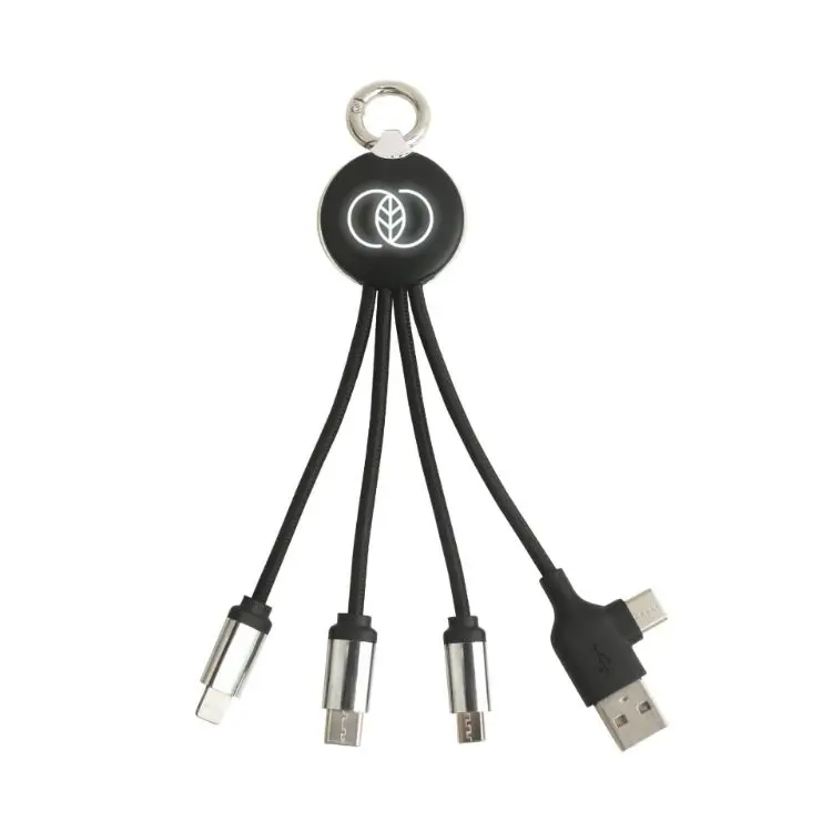 Picture of Round Shaped Light Up Multi Charging Cable