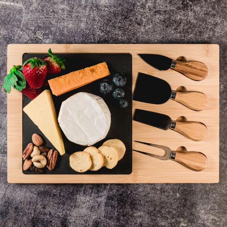 Picture of Mosaic Bamboo Slate Cheese Board