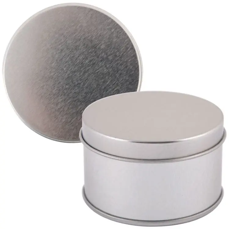 Picture of Silver Round Tin