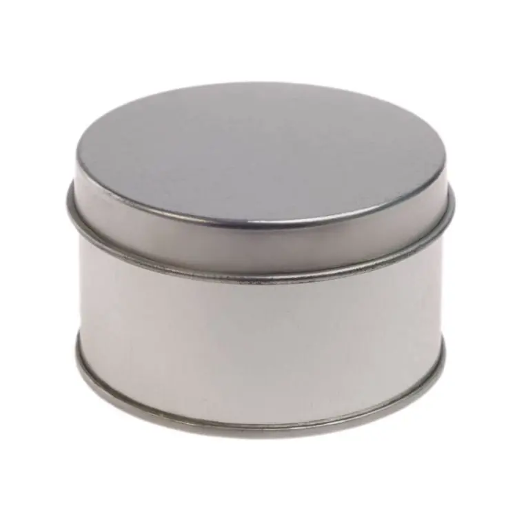 Picture of Silver Round Tin