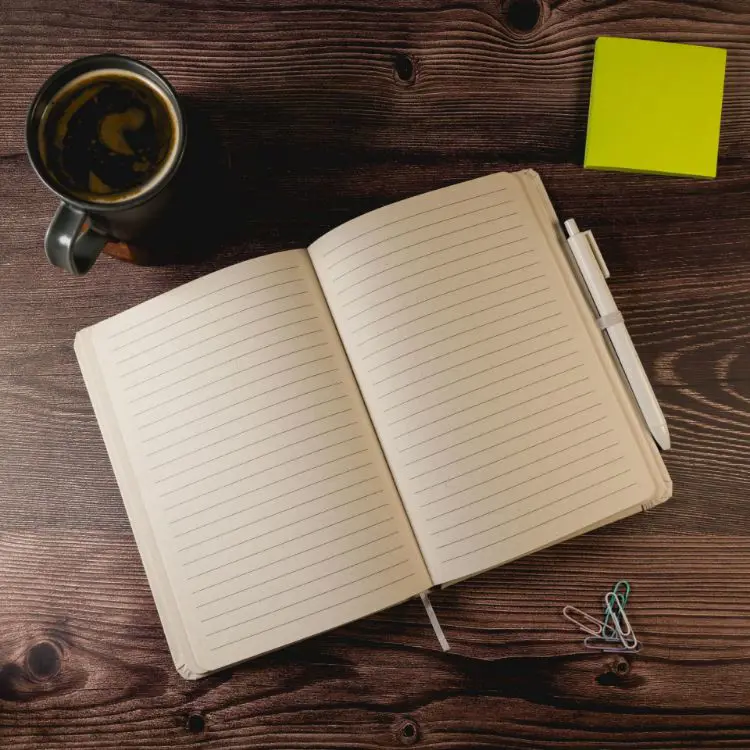 Picture of Venture Snowy A5 Notebook