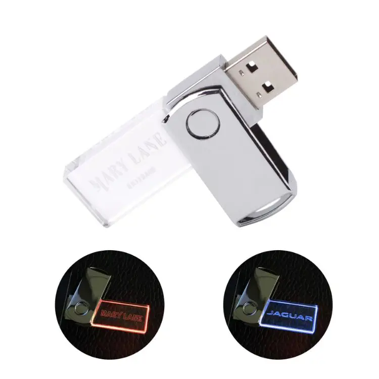 Picture of Swivel Crystal Flash Drive